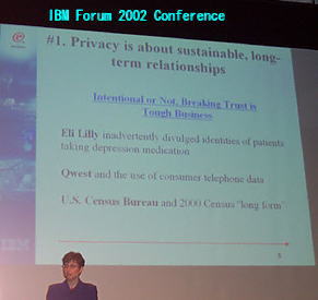 IBM FORUM 2002 Conference at TOKYO INTERNATIONAL FORUM