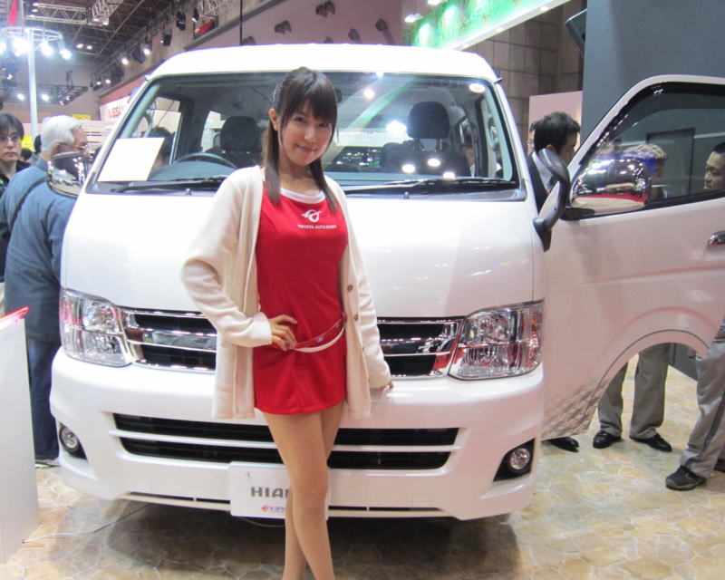 The TOYOTA AUTO BODY Booth at The 42nd TOKYO MOTOR SHOW 2011