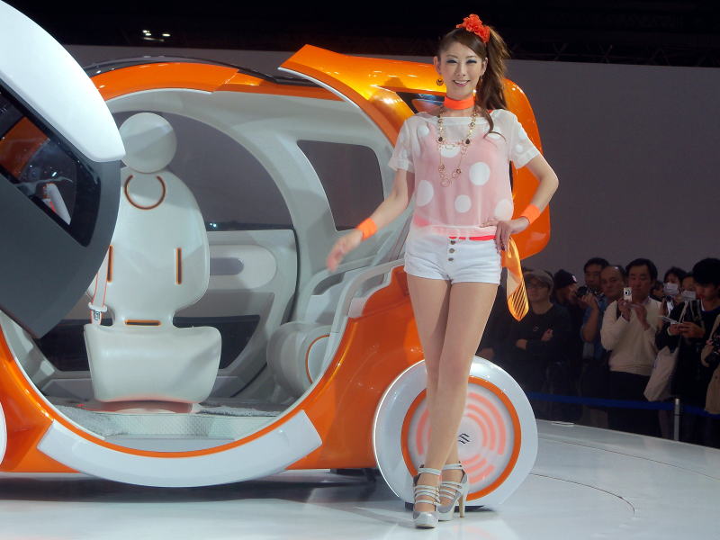 The SUZUKI MOTOR Booth at The 42nd TOKYO MOTOR SHOW 2011